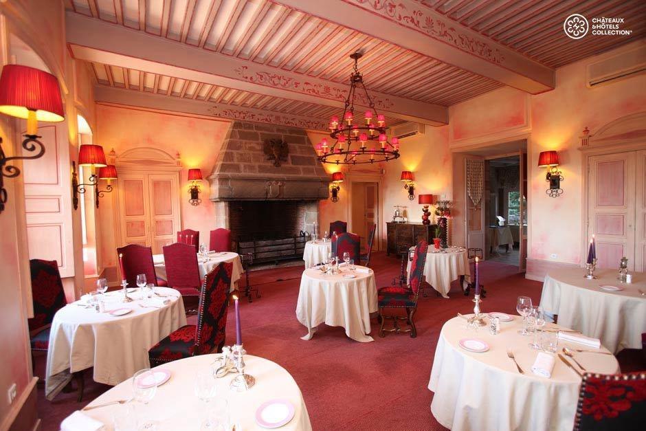Hotel Chateau De Castel Novel - Les Collectionneurs ヴァレッツ レストラン 写真